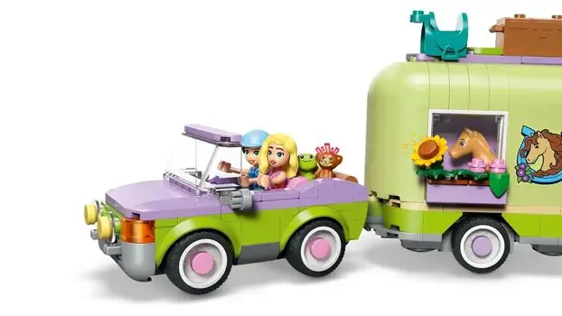 Lego Friends 42695 Horse & Baby Foal Trailer, 5 image