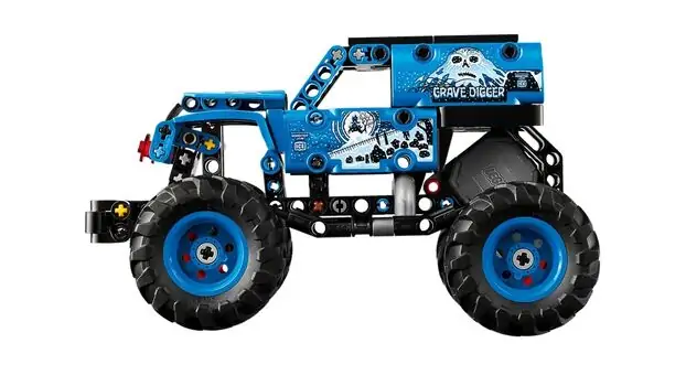 Lego Technic 42219 Monster Jam™ Grave Digger™ Fire and Ice, 4 image