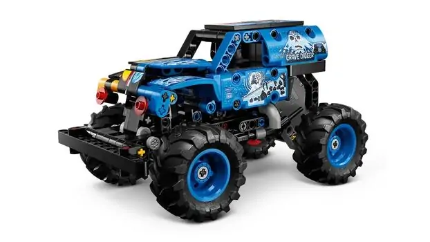 Lego Technic 42219 Monster Jam™ Grave Digger™ Fire and Ice, 6 image
