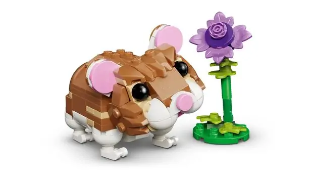 Lego Creator 31376 Cute Hamster with a Flower, 5 image