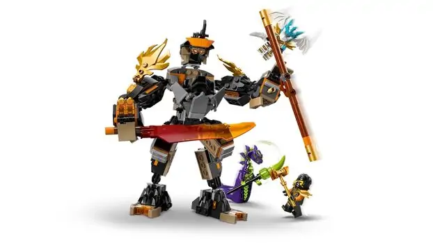 Lego Ninjago 71854 Cole's Mission Mech & Dragon Zane, 4 image