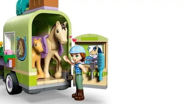 Lego Friends 42695 Horse & Baby Foal Trailer, 6 image