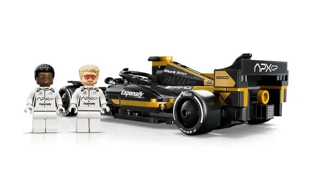 Lego Speed Champions 77252 APXGP Team Race Car from F1® The Movie, 4 image