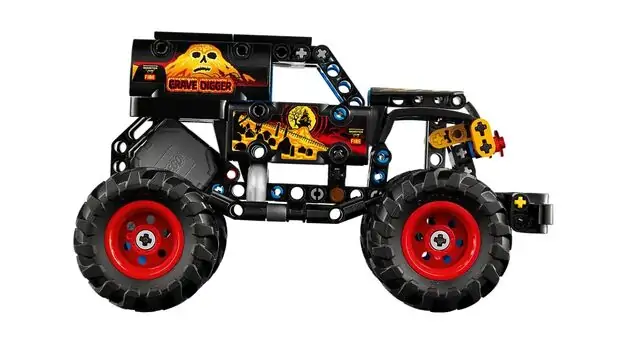 Lego Technic 42219 Monster Jam™ Grave Digger™ Fire and Ice, 3 image