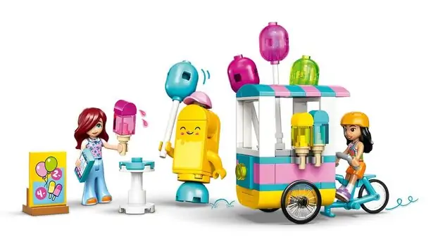 Lego Friends 42692 Ice Cream & Balloon Stand, 4 image