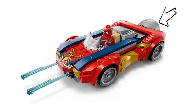 Lego Super Heroes 76336 Spider-Man Car vs. Venomized Wolverine, 4 image