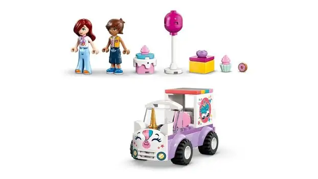 Lego Friends 42675 Unicorn Cake Delivery Car, 4 image