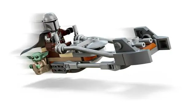 Lego Star Wars 75436  The Mandalorian & Grogu's Speeder Bike™, 4 image