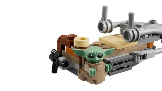 Lego Star Wars 75436  The Mandalorian & Grogu's Speeder Bike™, 5 image