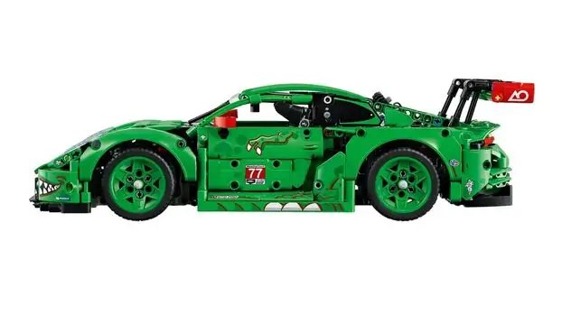 Lego Technic 42224 Porsche 911 GT3 R REXY AO Racing Car, 4 image