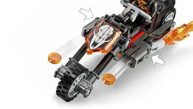 Lego Super Heroes 76335 Spider-Man vs. Ghost Rider Motorcycle, 4 image