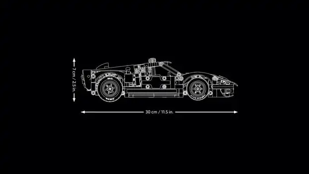 Lego Technic 42223 1966 Ford GT40 MKII Race Car, 7 image