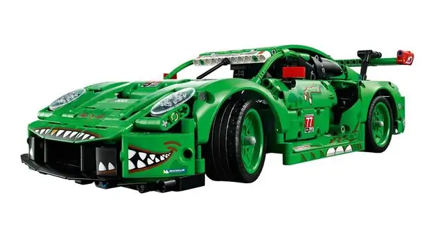 Lego Technic 42224 Porsche 911 GT3 R REXY AO Racing Car, 6 image