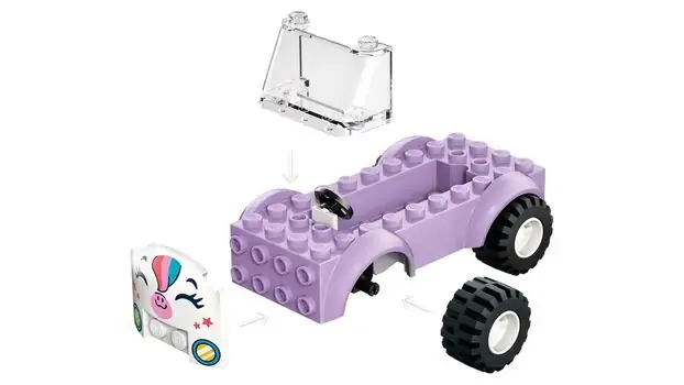 Lego Friends 42675 Unicorn Cake Delivery Car, 5 image