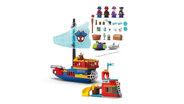 Lego Super Heroes 11208 Team Spidey Pirate Ship, 3 image