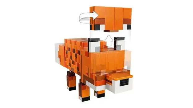 Lego Minecraft 21588 The Fox, 4 image