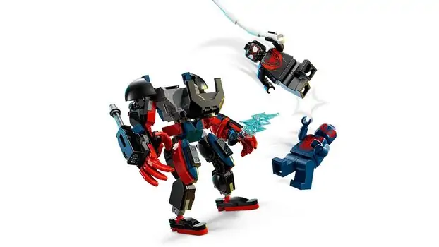 Lego Super Heroes 76337 Miles Morales Mech vs. Spider-Man 2099, 3 image