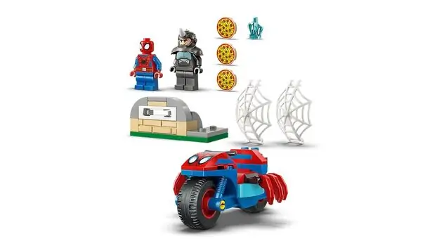 Lego Super Heroes 11206 Spidey on his Motorcycle vs. Rhino, 5 image
