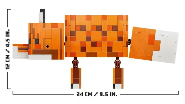 Lego Minecraft 21588 The Fox, 7 image
