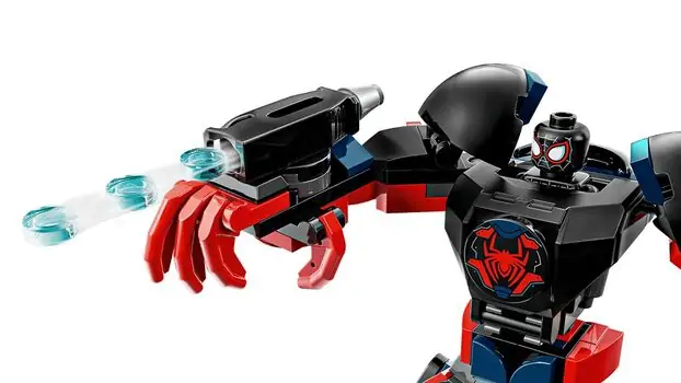 Lego Super Heroes 76337 Miles Morales Mech vs. Spider-Man 2099, 4 image