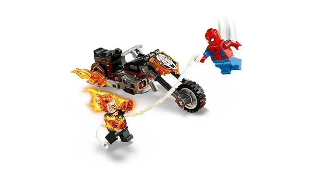 Lego Super Heroes 76335 Spider-Man vs. Ghost Rider Motorcycle, 3 image