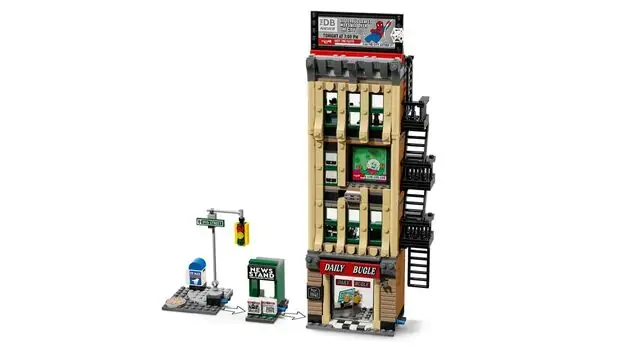Lego Super Heroes 76342 Spider-Man vs. Mysterio: The Daily Bugle, 4 image