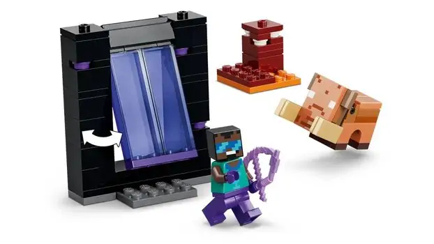 Lego Minecraft 21584 Nether & End Portal Journey, 4 image