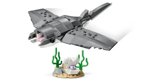 Lego Creator 31381 Fierce Shark with a Treasure Chest, 4 image
