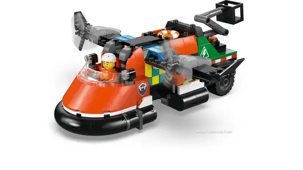 Lego minifigures 60505 Airplane, Service Truck & Hovercraft Remix, 7 image