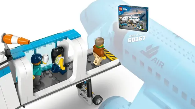 Lego City 60502 Airport with Airplane, 12 image