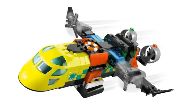 Lego minifigures 60505 Airplane, Service Truck & Hovercraft Remix, 5 image