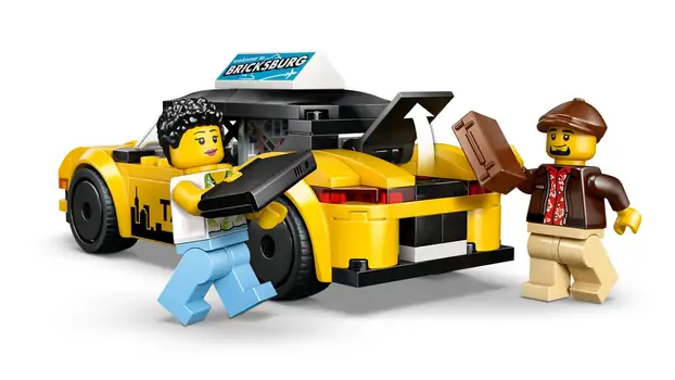 Lego City 60487 Yellow Taxi, 5 image