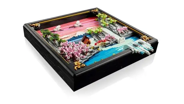 Lego Art 31218 Japanese Cherry Blossom Landscape, 4 image