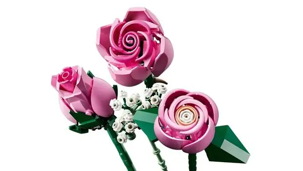 Lego Botanicals 10374 Bouquet of Pink Roses, 8 image