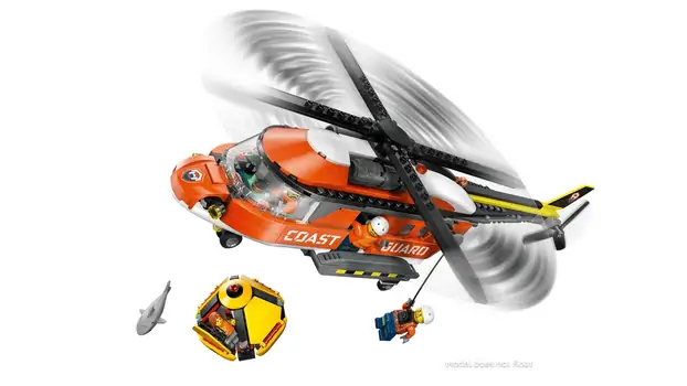 Lego City 60503 Coast Guard Helicopter, 5 image