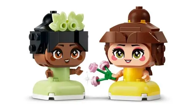 Lego Disney 43291 Mini Belle & Tiana with Castle, 3 image