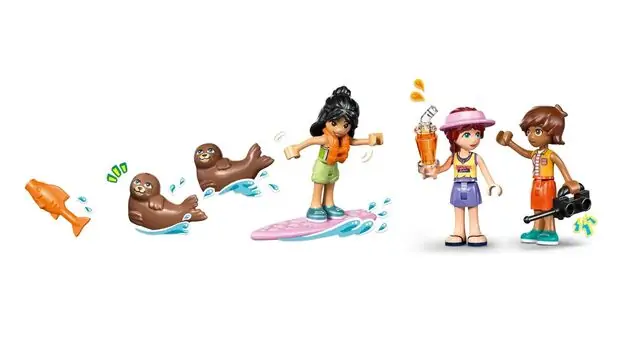 Lego Friends 42699 Beach House with Seals, 4 image