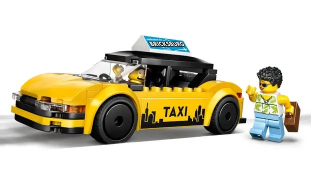 Lego City 60487 Yellow Taxi, 6 image