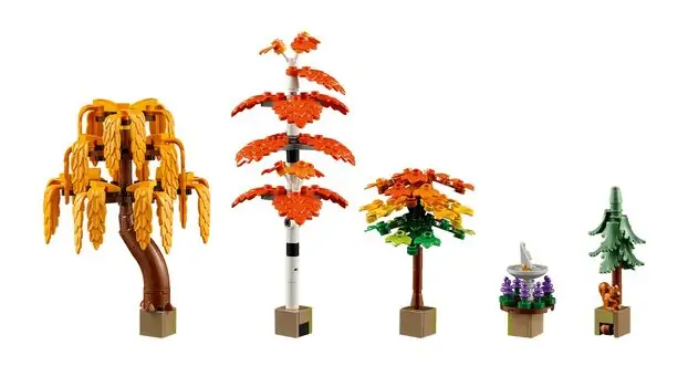 Lego Icons 11372 Autumn Cottage Garden, 7 image