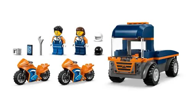 LegoCity 60491 Motorcycle Transporter, 3 image