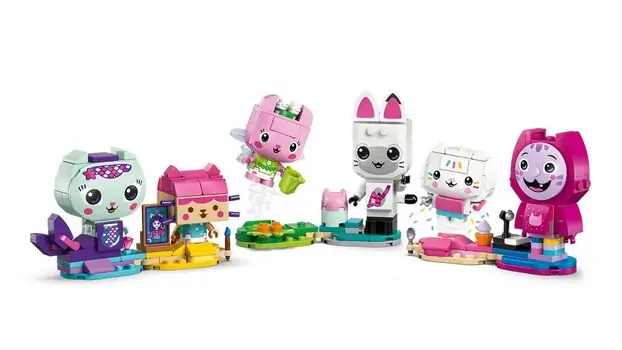 Lego Gabby's Dollhouse 11215 Gabby's Brick-Built Cat Friends, 7 image