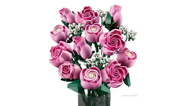 Lego Botanicals 10374 Bouquet of Pink Roses, 6 image