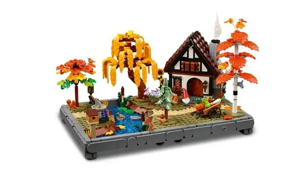 Lego Icons 11372 Autumn Cottage Garden, 8 image