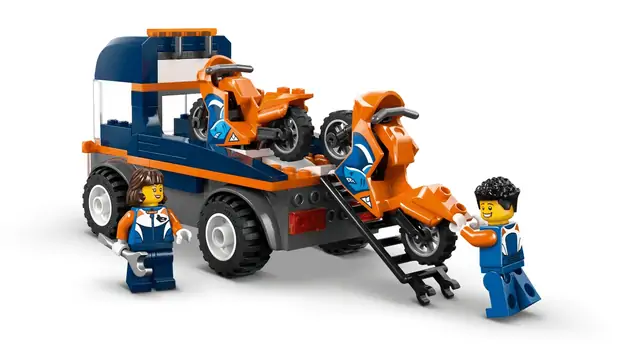 LegoCity 60491 Motorcycle Transporter, 4 image