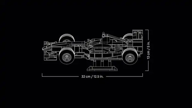 Lego Icons 11375 Ferrari F2004 & Michael Schumacher, 11 image