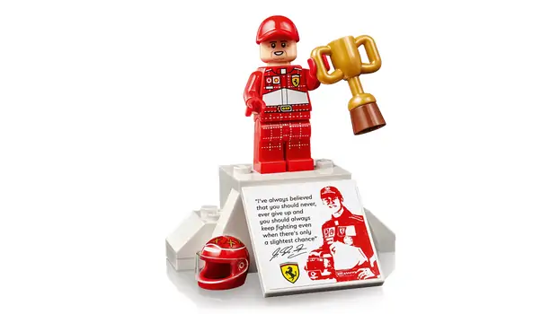 Lego Icons 11375 Ferrari F2004 & Michael Schumacher, 16 image