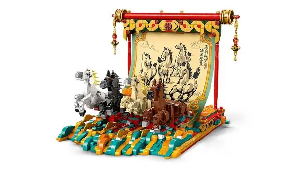 Lego 80119 Galloping Horses Canvas, 4 image