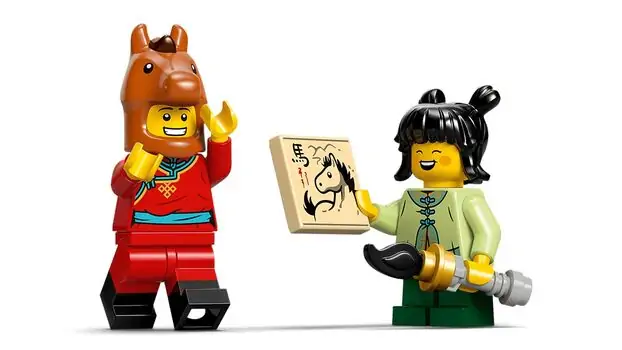 Lego 80119 Galloping Horses Canvas, 6 image