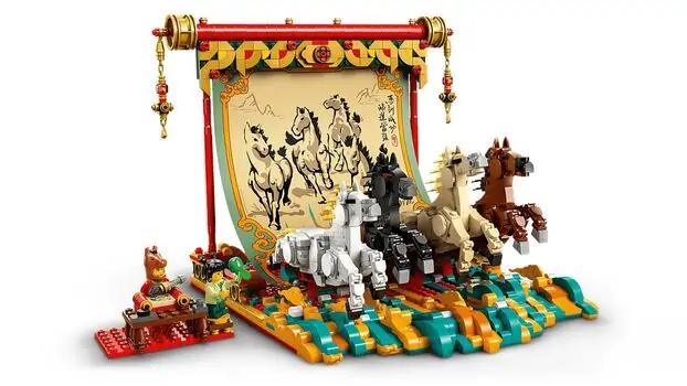 Lego 80119 Galloping Horses Canvas, 3 image
