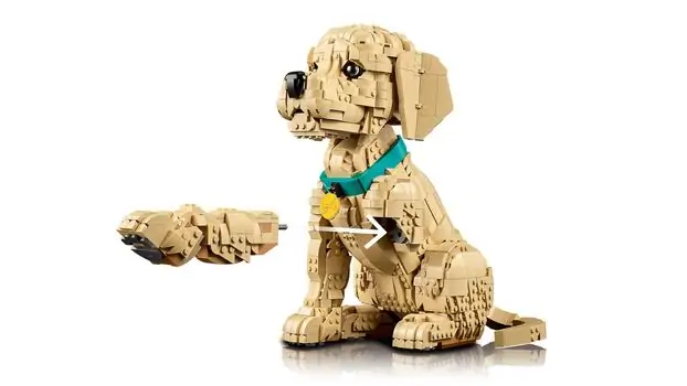 Lego Icons 11384 Golden Retriever Puppy, 6 image